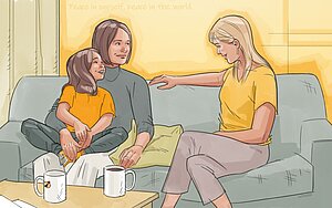 Zwei Mamas, kein Papa – kindgerecht erklärt